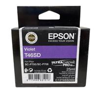 Epson T46SD C13T46SD00 Cartouche Original Violet 25ml SC-P700/SC-P706 [A Boîte ]