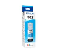 Epson T502 Ecotank Bouteille d'encre Cyan Auto-stop (Et-2700, Et-2750, Et-3700, Et-3750, Et-4750)