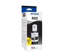Epson T502 Ecotank Noir Auto-Stop Bouteille d'encre (Et-2700, Et-2750, Et-3700, Et-3750, Et-4750)
