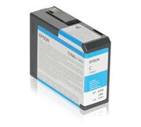 Epson Cartouche d'encre T5802 (C13T580200) Cyan 80 ml pour Stylus Pro 3800/3880 - Authentique