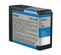 Epson T5802 Cartouche d'encre d'origine 1 x cyan Amazon Dash Replenishment est prêt