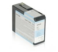 Cartouche d'encre traceur EPSON T5805 Pour imprimante 3800/3880 Cyan clair - 80ml