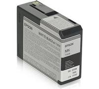 Epson T5808 - 80 ml - noir mat - original - cartouche d'encre - pour Stylus Pro 3800 G
