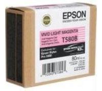 Epson - T580B - Cartouche D'Encre D'Origine - Magenta G