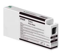 Epson Cartouche d'encre traceur T5961 Noir Photo 350ml pour 7700/9700/7890/9890/7900/9900