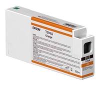 Epson Cartouche d'encre traceur T596A pour imprimante 7900/9900 Orange 350 ml