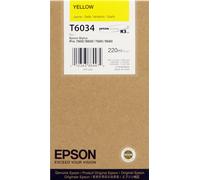 Cartouche d'encre traceur EPSON T6034 Pour imprimante 7800/7880/9800/9880 Jaune - 220ml