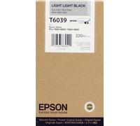 Epson T6039 Cartouche d'encre lightlightblack Original C13T603900