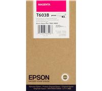 Cartouche d'encre traceur EPSON T603B Pour imprimante 7800/9800 Magenta - 220ml