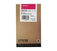 Epson Cartouche d'encre T6123 – Magenta d'origine 220 ml (C13T612300)