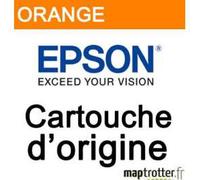Cartouche d'encre traceur EPSON T653A Pour imprimante 4900 Orange - 200ml