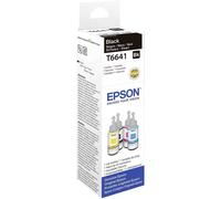 Epson T6641 - 70 ml - noir - d'origine - encre de recharge - pour EcoTank ET-14000, ET-16500, ET-2500, ET-2550, ET-2600, ET-2650, ET-3600, ET-4500, ET-4550