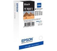 Epson T7011 - 63.2 ml - taille XXL - noir - original - blister - cartouche d'encre - pour WorkForce Pro WP-4015 DN, WP-4095 DN, WP-4515 DN, WP-4525 DNF, WP-4595 DNF Noir G