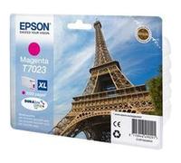 Epson T7023 - 21.3 ml - taille XL - magenta - original - blister - cartouche d'encre - pour WorkForce Pro WP-4015, WP-4025, WP-4095, WP-4515, WP-4525, WP-4535, WP-4545, WP-4595 Magenta G