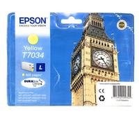 Epson T7034 Cartouche D'Origine Jaune WP-4015DN/WP-4515DN/WP-4525DN [A Boîte ]