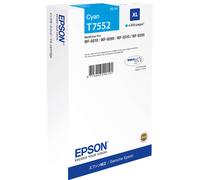 Epson Cartouche d'encre compatible C13T75524N (T7552) Cyan XL Haute capacité W128852520