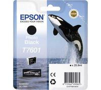 Epson T7601 - 26 ml - photo noir - original - sous blister - cartouche d'encre