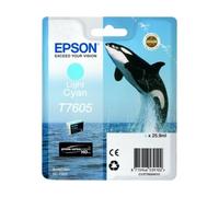 Epson T7605 (C13T76054010) Cartouche d'encre Cyan clair