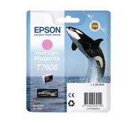 Epson T7606 Killer Whale Vivid Light Cartouche d'encre Magenta capacité Standard 26 ML