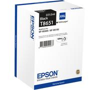 Epson Cartouche d'encre T8651 XXL Noir très grande capacité - pour WF-M5190DW/WF-M5690DWF