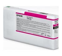Epson T9133 - 200 ml - Magenta vif - original - cartouche d'encre - pour SureColor SC-P5000 STD Spectro, SC-P5000 Violet, SC-P5000 Violet Spectro Magenta G
