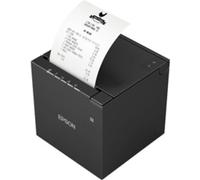 Epson TM m30III-H (142) - Imprimante de reçus - thermique en ligne - Rouleau (7,95 cm) - 203 x 203 ppp - jusqu'à 300 mm/sec - Bluetooth 5.0, Wi-Fi, USB 2.0, LAN, USB-C - outil de coupe - noir