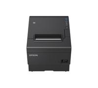 Epson TM-T88VII (112): USB, Ethernet, Serial, PS, Black, Thermique, Imprimantes POS, 180 x 180 DPI, 500 mm/sec, 1,41 x 3,39 mm, Texte, Graphique, Code