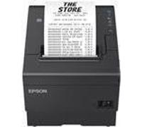 Epson TM-T88VII (112A0): USB, Ethernet, Serial, PS, UK, Black