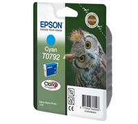 Epson Toner Cyan T0792 - Cartouche d'encre (Cyan, 11,1 ML, Stylus Photo 1400, 1500 W, P50, PX660, PX700 W, PX710 W, PX720WD, PX730WD, 24,6 cm, 11,6 cm, 14,5 cm)
