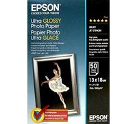 Epson Ultra Glossy Photo Paper - 13x18cm - 50 Feuilles