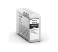 Epson UltraChrome HD T85080N - Cartouche d'encre Noire Originale - 80ml - SureColor P800 - Unité