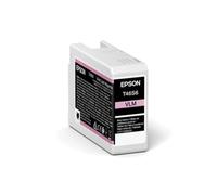 Epson UltraChrome Pro10 - Cartouche d'encre Magenta clair - 25ml - Pigmentée - Référence C13T46S60N - Pour SureColor P706 - Original - 1 pièce