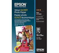 Epson Papier photo Value C13S400037 10 x 15 cm Brillant 183 g/m² 20 feuilles Blanc