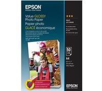Epson Value Glossy Photo Paper papier photos Multicolore Gloss Noir G