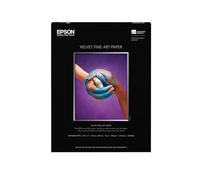 Epson Velvet Fine Art S041636 Lot de 20 feuilles de papier fin d'art (21,6 x 27,9 cm, blanc