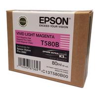 Epson Cartouche d'encre – Pro 3880, Mirage & Signature Worthy – Magenta vif clair 80 ml – Originale