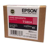 Epson Encre T580A SP3880 Pigment Magenta vif 80 ml