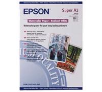 Epson Watercolor Paper Radiant White 188 g/m2, A3+ - 20 Drap