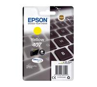 Epson 407 - 20.3 ml - taille L - jaune - original - cartouche d'encre - pour WorkForce Pro WF-4745, WF-4745DTWF