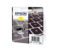 Epson 407 - 20.3 ml - taille L - jaune - original - cartouche d'encre - pour WorkForce Pro WF-4745, WF-4745DTWF