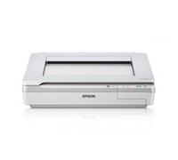 Epson WorkForce DS-50000, 600 x 600 DPI, 16 bits, 48 bits, 4 secondes/page, scanner à plat, blanc