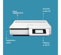 Epson WorkForce DS-51000WN - Scanner à plat - A3 - 600 dpi x 600 dpi - USB 3.2 Gen 1x1, Gigabit LAN, USB, Wi-Fi(ac)