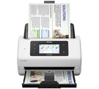 Epson Scanner WorkForce DS-800WN – Recto‑verso A4/Legal, 600×600 dpi, 50 ppm, ADF 100 f, Blanc