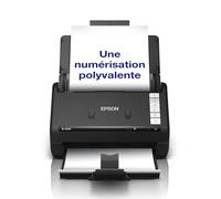 Epson Workforce ES-550W Wireless Dokumentenscanner | 45 S./Min. / 90 ipm | 100-Blatt-Automatischer Dokumenteneinzug | Farbe | USB-Konnektivität | BIS zu A4