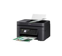 Epson Workforce WF-2840DWF Couleur Imprimante Multifonction 4 en 1 Jet d'encre (Scanner, photocopie, fax, WiFi, ADF, Duplex Individuel, Format A4) Amazon Dash Replenishment Noir