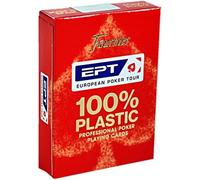 Ept European Poker Tour Plastic Professional Poker Playing Cards New (Blue Or Red)