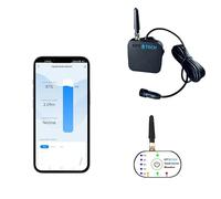 EPTTECH Smart TLC2326P Tuya Mobile App pour Liquides, Niveau d’Éau et d’Huile, Moniteur de Réservoir, Contrôleur de Capteur, Alarme Étanche