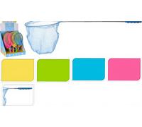 Épuisette Colorée avec Manche Télescopique jusqu’à 66 cm - Coloris Assortis (4 modèles)