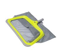 Premium XP Épuisette de Fond pour Piscine, Filet de Nettoyage Robuste et Durable, Accessoire de Piscine Idéal pour Feuilles et Débris, Largeur 46cm, Taille Unique, Couleur Bleu