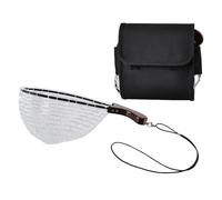 Épuisette de pêche - Épuisette de pêche pliable, maille de transport avec prise en main antidérapante, épuisette portable pour piscine, plage, étangs, saumon, mouche, kayak, bar